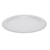 Pactiv Evergreen - 7" White Round Foam Lid, 500/Cs - 00LF05270000