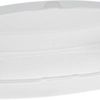 Pactiv Evergreen - 7.3 x 3 x 2" PS Foam Hinged Lid Rectangular Container, White, 504 Count - YTH100980000 (Special Order Item)