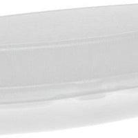 Pactiv Evergreen - 7.3 x 3 x 2" PS Foam Hinged Lid Rectangular Container, White, 504 Count - YTH100980000 (Special Order Item)