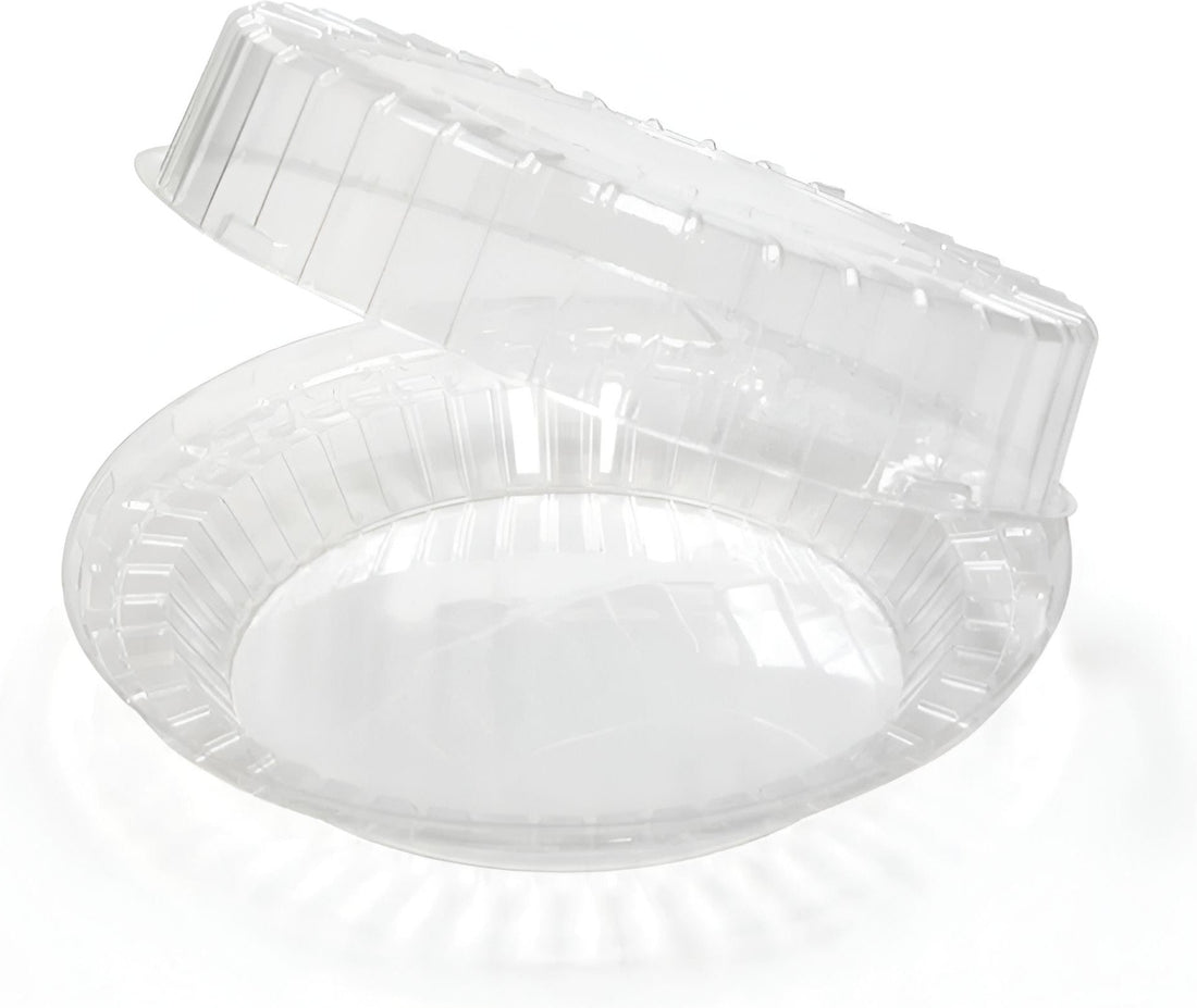 Pactiv Evergreen - 8" Clear Deep Hinged Pie Tray, 85/Cs - Y9708H (Special Order Item)