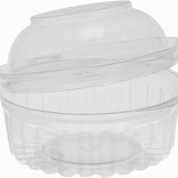 Pactiv Evergreen - 8 Oz Shobowl Hinged Dome Lid, 250/Cs - 10841APT