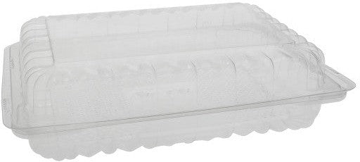 Pactiv Evergreen - 8.8 x 6.12 x 2.25'' Clear Hinged Container, 94/cs - TV0210NPZ