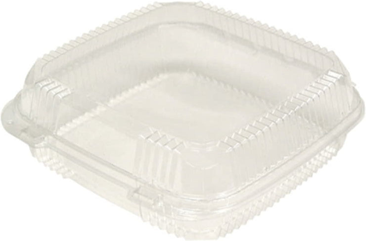Pactiv Evergreen - 9" Clear Large Plastic Hinged Container SmartLock, 200/cs - YCI811100000
