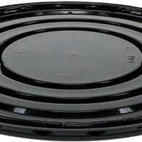 Pactiv Evergreen - 9" Clear Ring Cake Base for 7" Cake, 160/Cs - Y9B