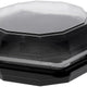 Pactiv Evergreen - 9" Dual Color Shallow Hexagon Container, Black/Clear, 120 Count - YEH8-9090