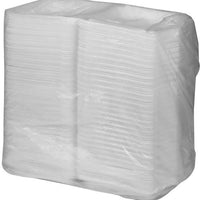 Pactiv Evergreen - 9.5 x 10.5 x 3.3" White PS Foam SmartLock® 3-Compartment Hinged Lid Container, 200/Cs - YHLW10030000