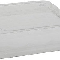 Pactiv Evergreen - After Bake Clear Lid for 8” Clear Square CPET Base, 330/Cs - 13190R