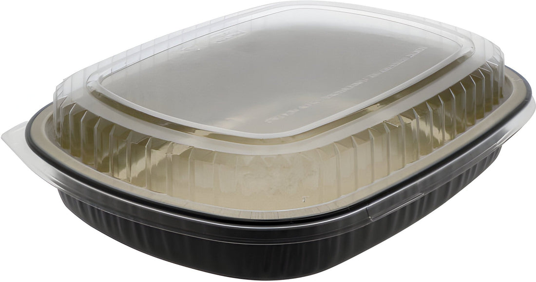 Pactiv Evergreen - Aluminum Carry-Out Container Combo, 50/Cs - 6711WP (Special Order Item)