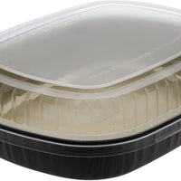 Pactiv Evergreen - Aluminum Carry-Out Container Combo, 50/Cs - 6711WP (Special Order Item)