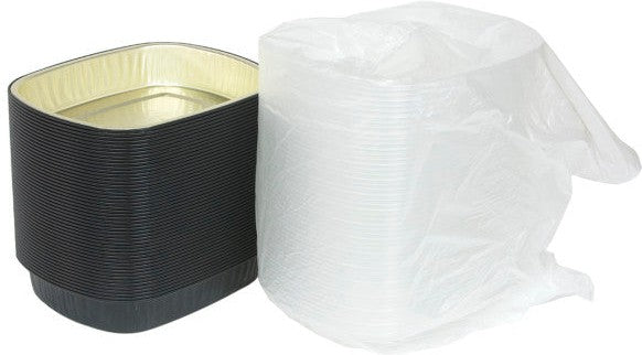 Pactiv Evergreen - Aluminum Carry-Out Container Combo, 50/Cs - Y6710WPSFG (Special Order Item)