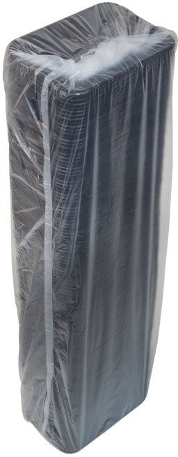 Pactiv Evergreen - Black Laminated Foam Serving Tray, Pack of 500 - 0TFB02S00000