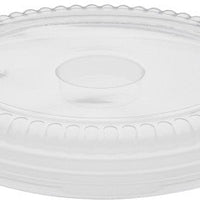 Pactiv Evergreen - Clear APET Dome Lid for 8" Angel Food Pan, 280 Count - 11775