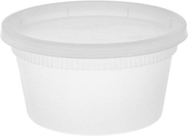 Pactiv Evergreen - DELItainer 12 Oz Clear PP Container and PE Lid, 240 Per Case - YL2512
