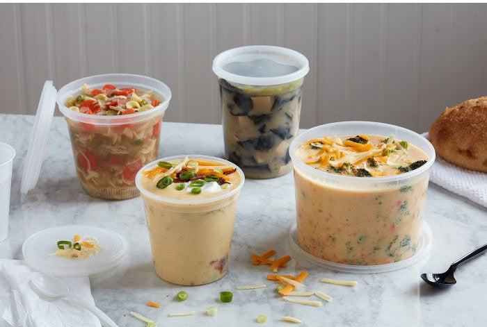 Pactiv Evergreen - DELItainer 24 Oz Clear PP Container, Pack of 480 - YNL500