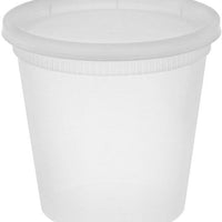 Pactiv Evergreen - DELItainer 24 oz. Clear, PP Container and PE Lid, 240/cs - YL2524