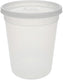 Pactiv Evergreen - DELItainer 32 Oz Clear PP Container and PE Lid, 240 Per Case - YSD2532