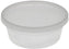 Pactiv Evergreen - DELItainer 8 oz. Clear, PP Container and PE Lid, 240/cs - YL2508