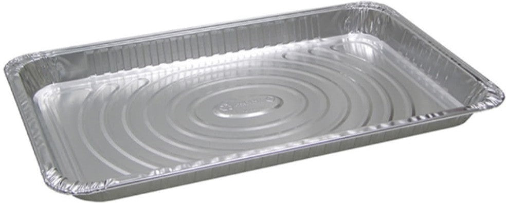 Pactiv Evergreen - Full Size Shallow Aluminum Steam Table Pan, 40/Cs - Y6110XH (Special Order Item)