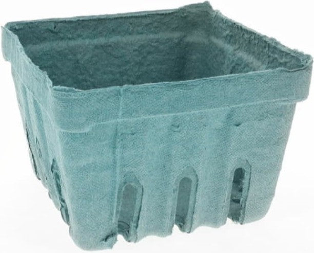 Pactiv Evergreen - Green QT Molded Fiber Berrybasket, 297/Cs - YM336184