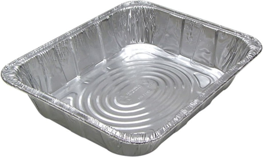 Pactiv Evergreen - Half- Size Deep Aluminum Steam Table Pan, 100/Cs - Y6132H (Special Order Item)