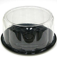 Pactiv Evergreen - Loaf Cake Container and Lid, Black Base with Clear Lid, 500/Cs - TV0244CB