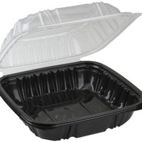 Pactiv Evergreen - Microwavable One-Compartment Hinged Container, 150/Cs - DC858100B000