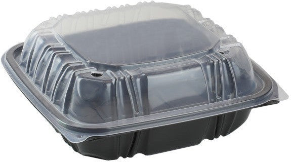 Pactiv Evergreen - Microwavable One-Compartment Hinged Container, 150/Cs - DC858100B000