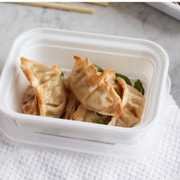 Pactiv Evergreen - VERSAtainer 12 Oz White/Clear Rectangular PP Container and Lid, Pack of 150 - NC818