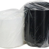 Pactiv Evergreen - VERSAtainer 39 oz. Black/Clear Rectangular PP Container and Lid, Pack of 150 - NC9388B