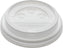 Pactiv Evergreen - White Dome Lid Fits For 4 Oz Hot Drink Cups, Pack of 1000 - DDL4WD