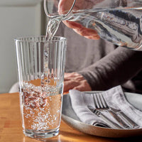 Pasabahce - 10 Oz Grande Sunray Highball Long Drink Glass, 2 Dz - PG520420