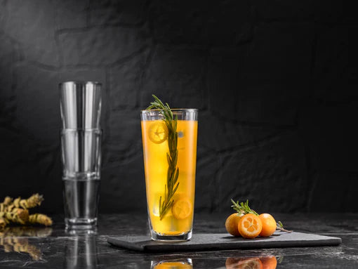 Pasabahce - 10 Oz Grande Sunray Highball Long Drink Glass, Pack of 24 - PG520420