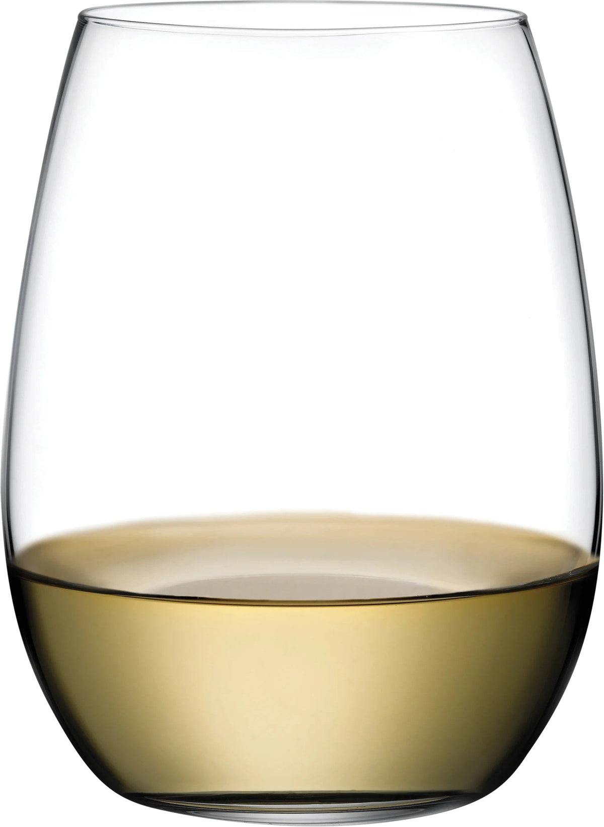Pasabahce - 11.8 Oz Amber Stemless White Wine Tumbler, Pack of 24 - PG420825-24