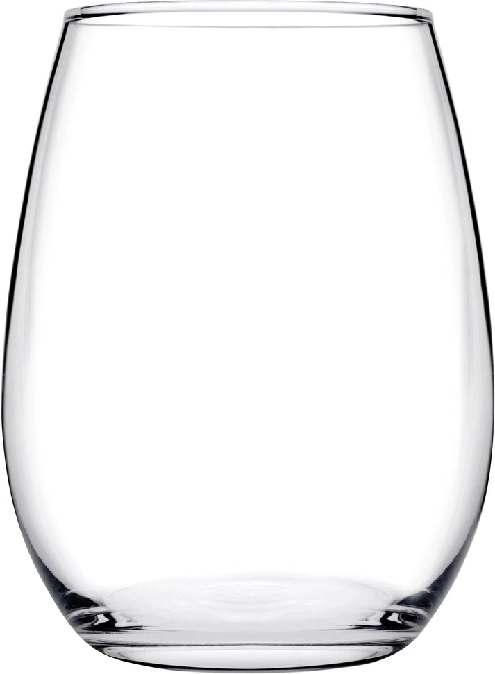 Pasabahce - 11.8 Oz Amber Stemless White Wine Tumbler, Pack of 24 - PG420825-24