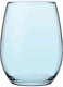Pasabahce - 11.8Oz AMBER Turquoise Stemless Red Wine Glass, 2 Dz - PG420725T