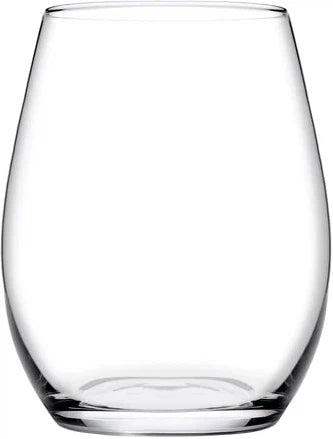 Pasabahce - 15.5 Oz Amber Stemless Red Wine Glass, Pack of 24 - PG420858-24