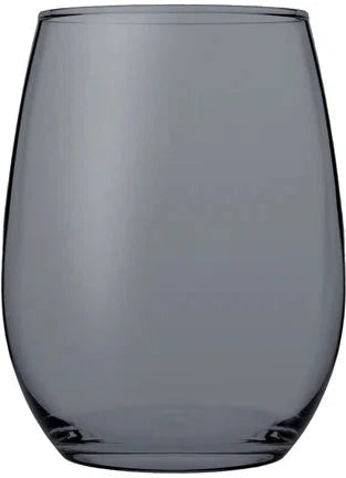 Pasabahce - 19.3 Oz AMBER Grey Stemless Red Wine Glass, Pack of 12 - PG420725G