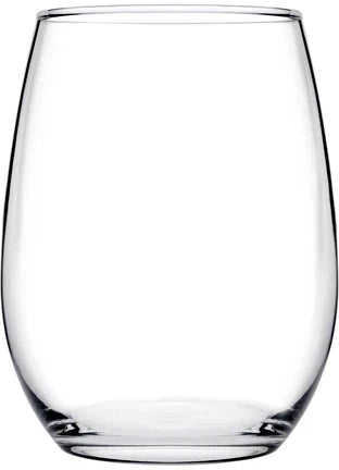 Pasabahce - 19.3 Oz AMBER Stemless Red Wine Glass, Pack of 12 - PG420725-24
