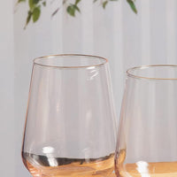 Pasabahce - 425 ml Allegra Stemless Glass Tumbler, Pack of 24 - PG41536