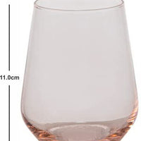 Pasabahce - 425 ml Allegra Stemless Glass Tumbler, Pack of 24 - PG41536