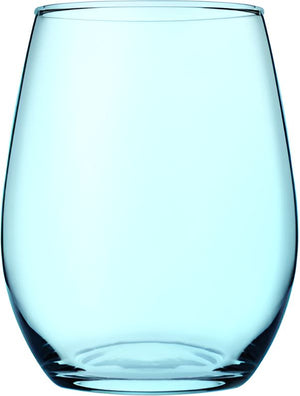 Pasabahce - AMBER 348 ml Stemless Turquoise Wine Tumbler - PG420825G
