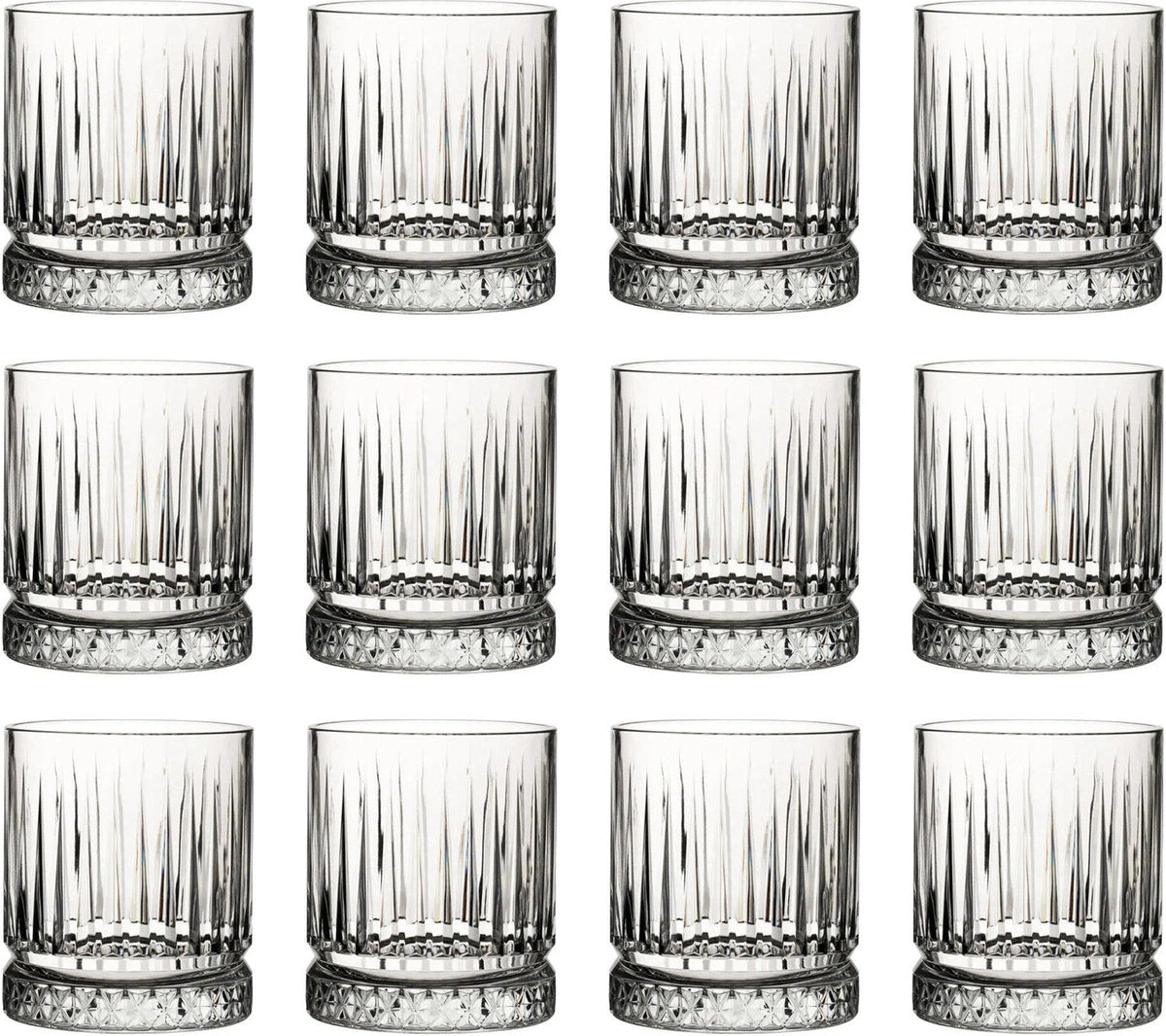 Pasabahce - ELYSIA 12.5 Oz Double Old Fashion Glass, Pack of 12 - PG520004