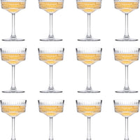 Pasabahce - ELYSIA 7.5 Oz Champagne Coupe Glass, Pack of 12 - PG440436