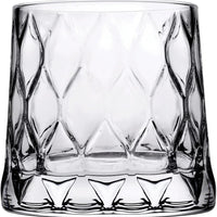 Pasabahce , Pack of 6 - 10.25 Oz LEAFY Whiskey Glass, Pack of 6 - PG420194