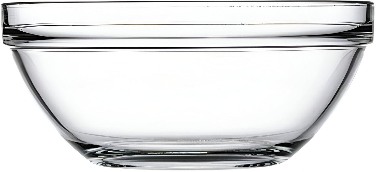 Pasabahce , Pack of 6 - 2500 ml Chef/Stacking Glass Bowl, Pack of 6 - PG53583