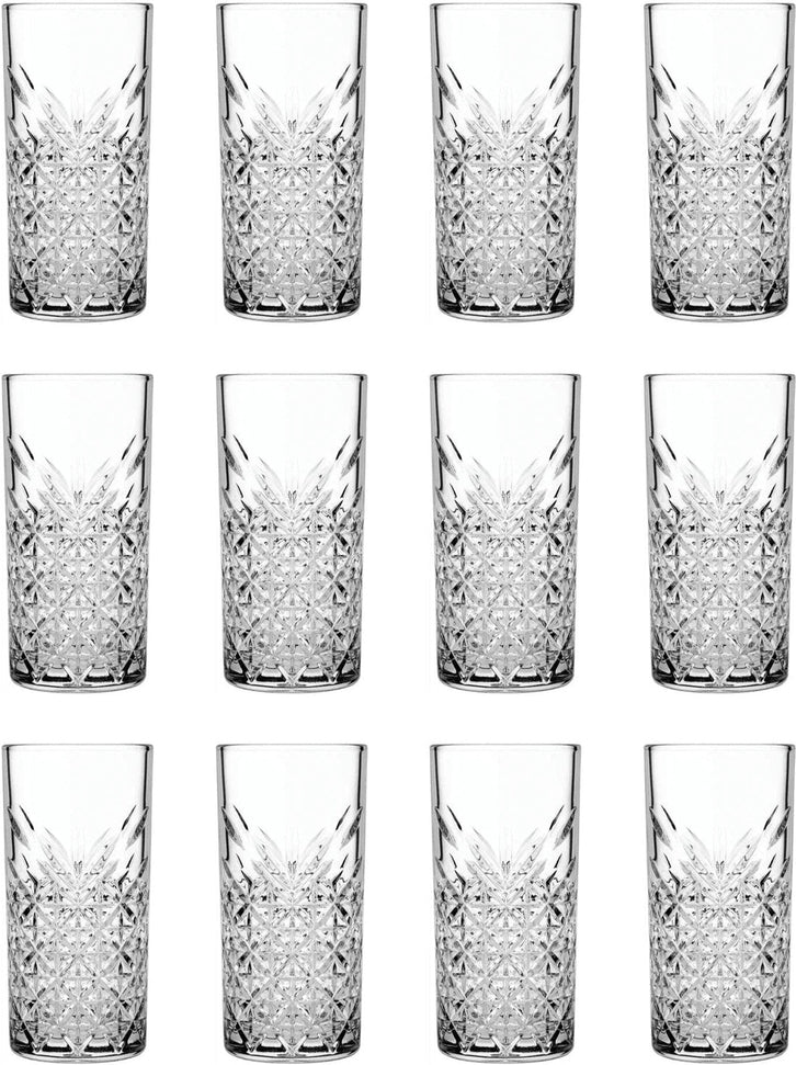 Pasabahce - TIMELESS 15 Oz Long Drink Glass, Pack of 12 - PG52800