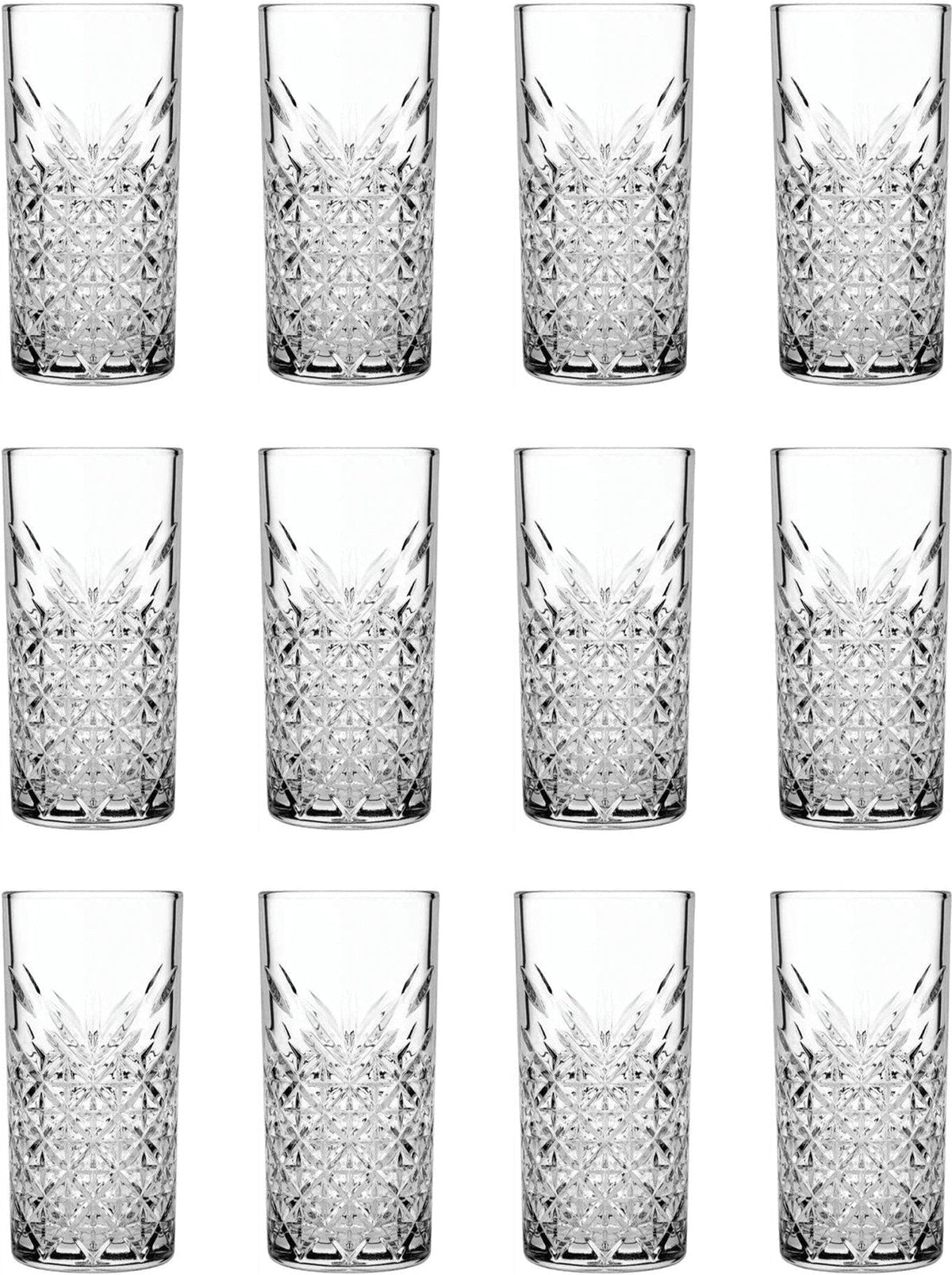 Pasabahce - TIMELESS 15 Oz Long Drink Glass, Pack of 12 - PG52800