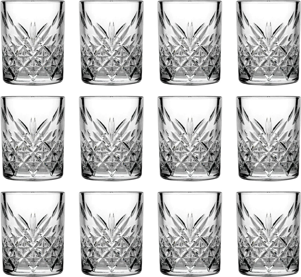 Pasabahce - TIMELESS 2 Oz Shot Glass, Pack of 12 - PG52780