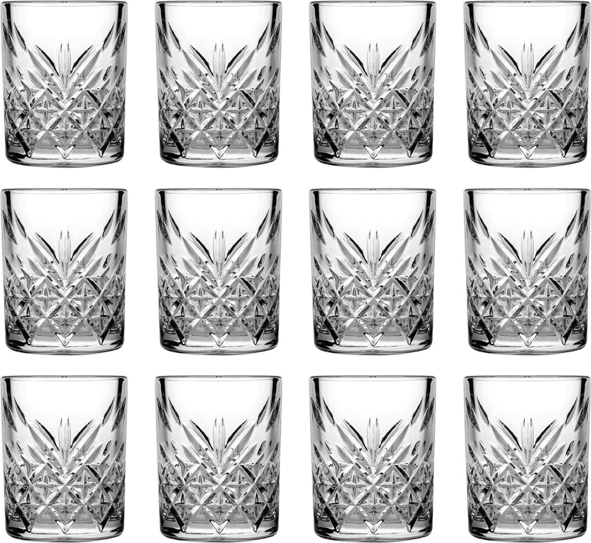 Pasabahce - TIMELESS 2 Oz Shot Glass, Pack of 12 - PG52780 - DISCONTINUED