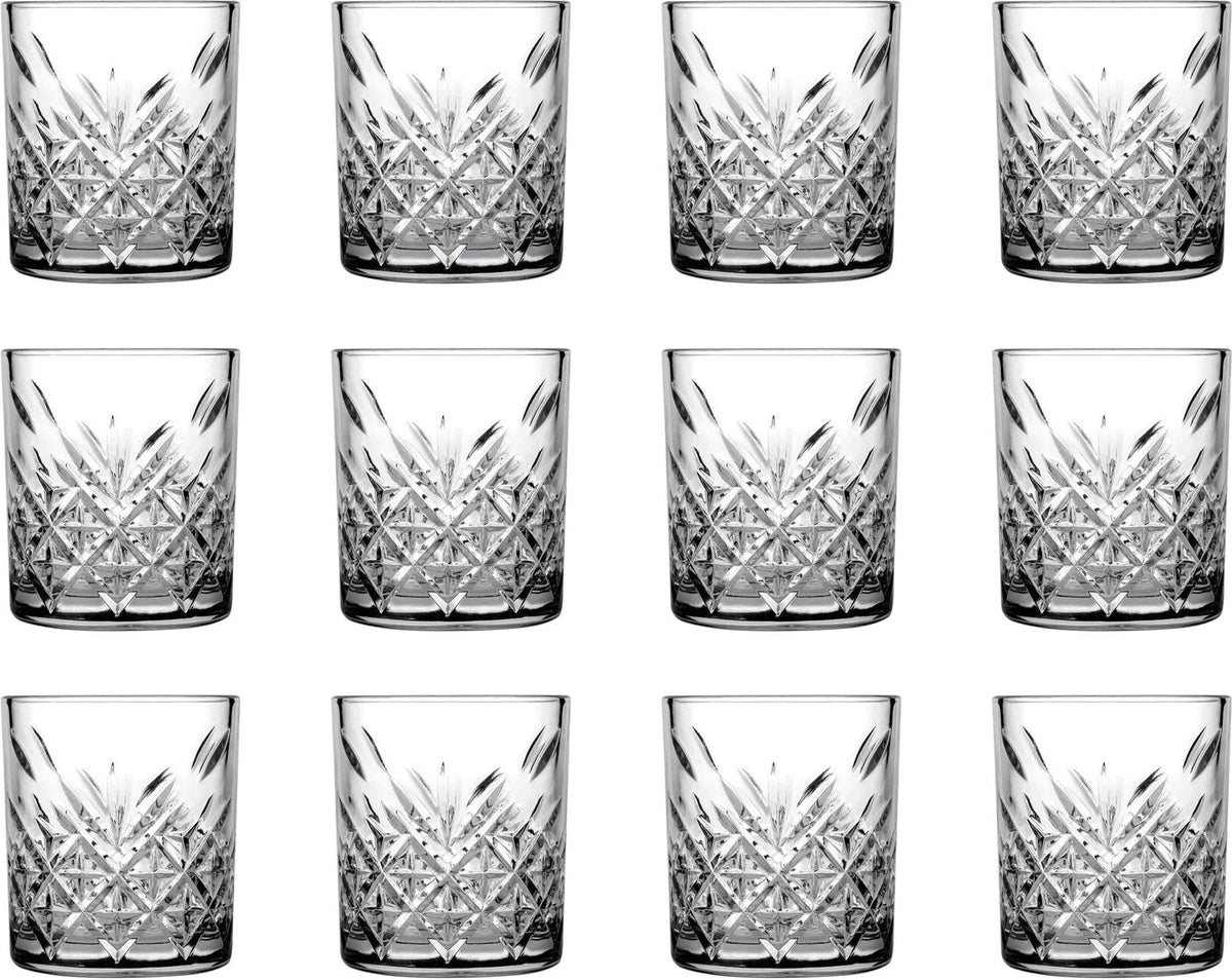 Pasabahce - TIMELESS 7 Oz Whiskey Glass, Pack of 12 - PG52810